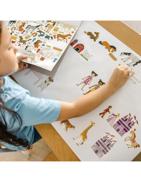 Set de Libros para Colorear y Stickers Melissa & Doug Set de Libros para Colorear y Stickers Melissa & Doug