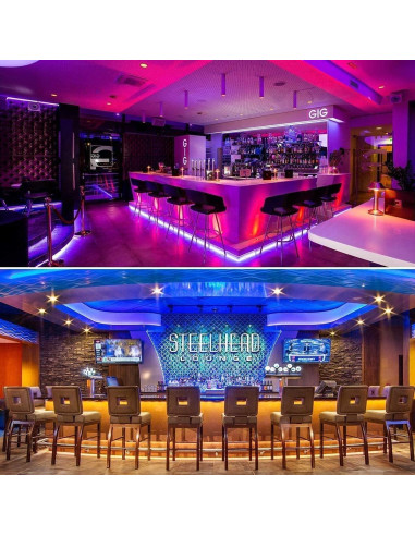 Luces de tira LED RGB 10m Lighting EVER con control remoto