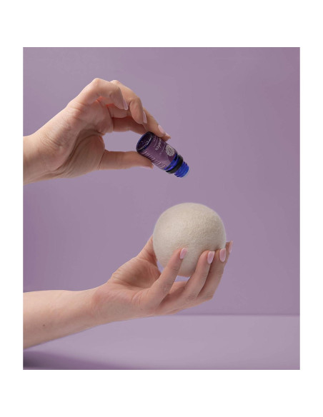 Bolas de Secado de Lana Woolzies Orgánicas XL + Aceite Esencial Bolas de Secado de Lana Woolzies Orgánicas XL + Aceite Esencial