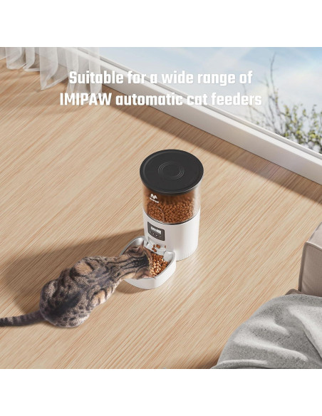Cuencos de Acero Inoxidable IMIPAW para Gatos 13.97 cm Cuencos de Acero Inoxidable IMIPAW para Gatos 13.97 cm