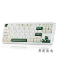 Teclado Mecánico Inalámbrico Redragon K734W, 81 Teclas TKL RGB