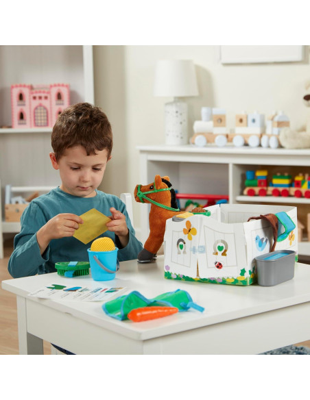 Juego de Cuidado de Caballos Melissa & Doug 23 Piezas Juego de Cuidado de Caballos Melissa & Doug 23 Piezas