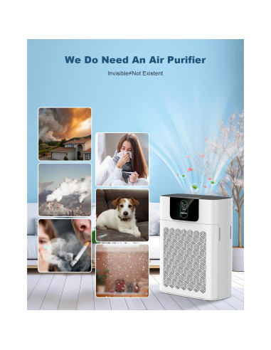 Filtro de Reemplazo HEPA WESTHEY HY4866 para Mascotas 2 PCS