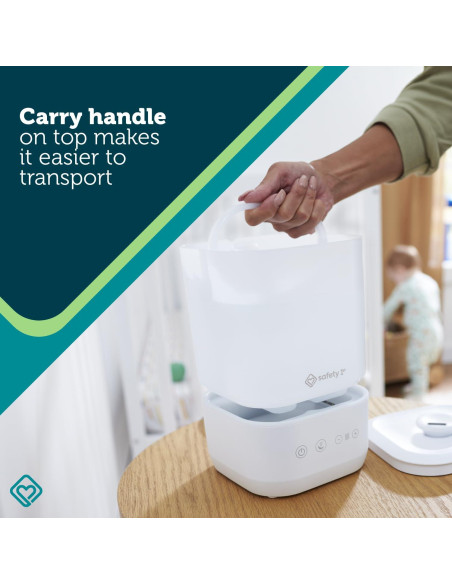 Humidificador Ultrasónico Safety 1st Comforting Top-Fill Blanco Humidificador Ultrasónico Safety 1st Comforting Top-Fill Blanco