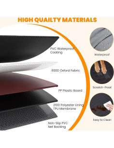 Funda de Asiento para Perros AceRide Impermeable 153cm 2