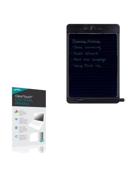 Protector de Pantalla BoxWave ClearTouch Crystal para Boogie Board Protector de Pantalla BoxWave ClearTouch Crystal para Boogie Board