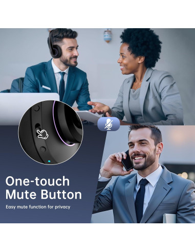 Auricular Inalámbrico Masajoy Spark 03 Bluetooth V5.3 Negro
