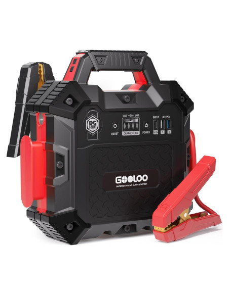 Arrancador de Salto GOOLOO GT-TRUCK 6750A para Vehículos 12V Arrancador de Salto GOOLOO GT-TRUCK 6750A para Vehículos 12V