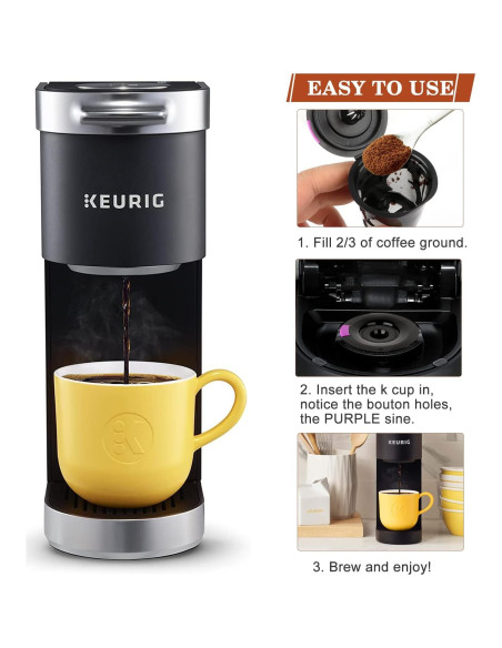 Tazas K reutilizables InwodiTeki para K-Mini y K-Duo, 4 unidades Tazas K reutilizables InwodiTeki para K-Mini y K-Duo, 4 unidades