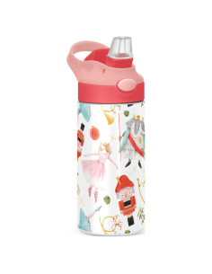 Botella de Agua ALAZA 350ml Acero Inoxidable Niños Cascanueces