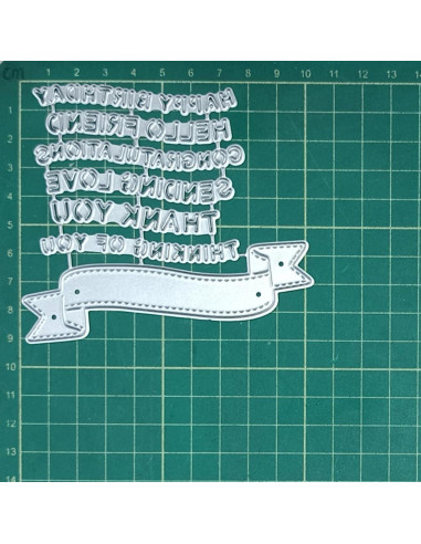 Troqueles de Scrapbooking FAWENUCY - Marco de Capa 10.7x9.9cm