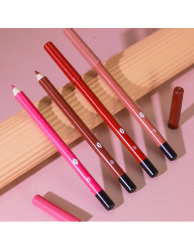 Set de 12 Lápices de Labios Mate Impermeable evpct