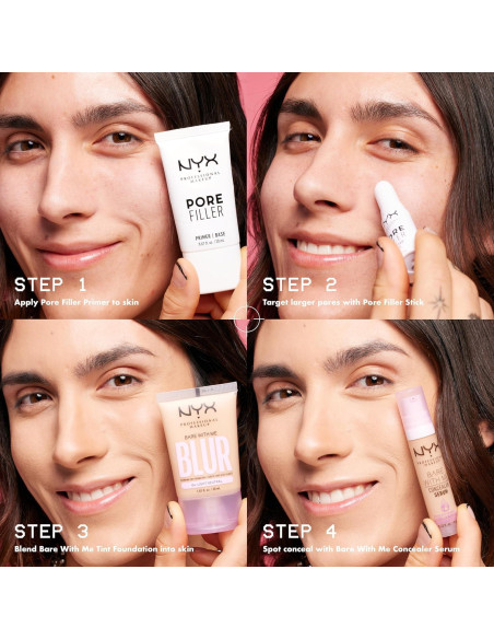 Rellenador de Poros Stick Primer NYX 2.96 ml - Difuminador Rellenador de Poros Stick Primer NYX 2.96 ml - Difuminador