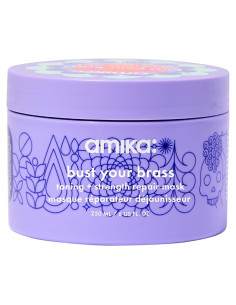 Máscara Toning y Reparación Amika Bust Your Brass 236ml