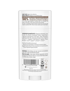 Desodorante Vegano Schmidt Clean Coconut 75 g Sin Aluminio 2