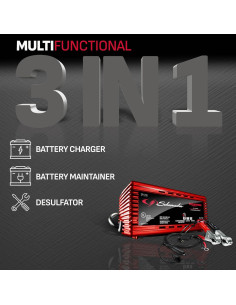 Cargador Mantenedor Schumacher SP1296 2A 6V 12V Automático 2