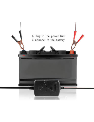 Cargador de Batería 12V KHUI-UAH 2Pc con Protección Inteligente