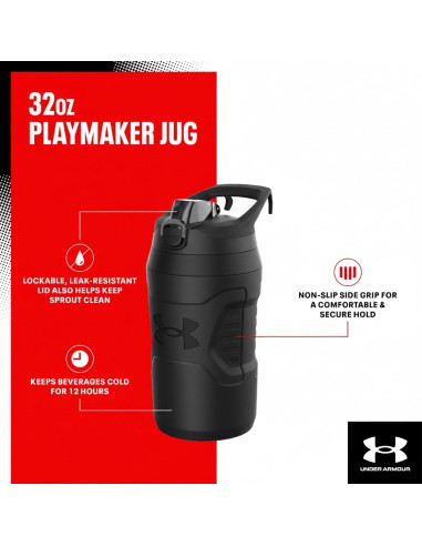 Botella de Agua Aislada Under Armour 32 oz Verde OD Marino