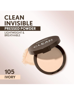Polvo Compacto Invisible Limpio Covergirl 105 Marfil 10.8g 2