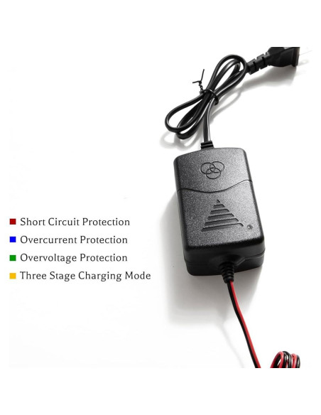 Cargador de Batería 12V KHUI-UAH 2Pc con Protección Inteligente Cargador de Batería 12V KHUI-UAH 2Pc con Protección Inteligente