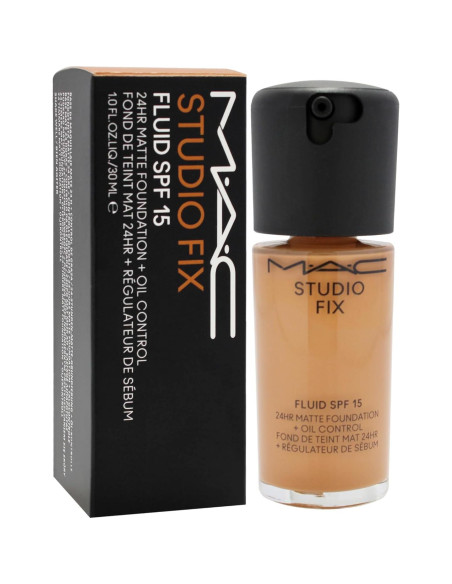 Base de Maquillaje MAC Studio Fix Fluid SPF 15 29.57 ml Base de Maquillaje MAC Studio Fix Fluid SPF 15 29.57 ml