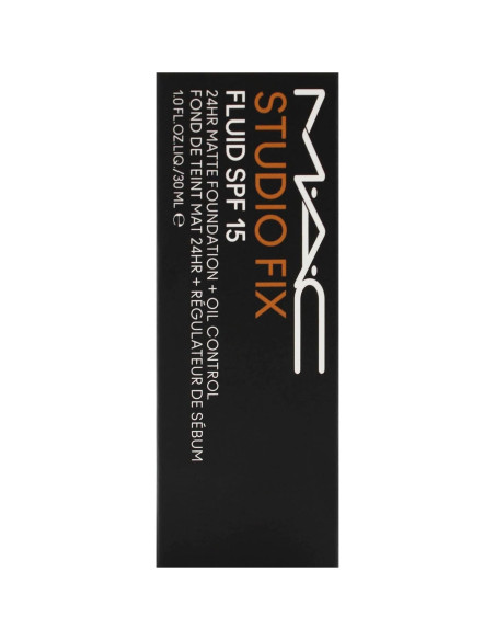 Base de Maquillaje MAC Studio Fix Fluid SPF 15 29.57 ml Base de Maquillaje MAC Studio Fix Fluid SPF 15 29.57 ml