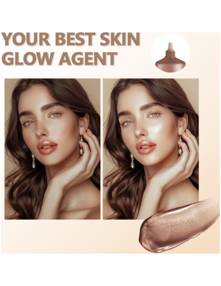 Base de Maquillaje Full Match Glow Loske 40 ml Claro Base de Maquillaje Full Match Glow Loske 40 ml Claro