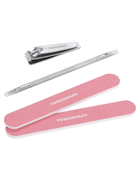 Juego de Manicura Tweezerman Rosa Té 5 Piezas Juego de Manicura Tweezerman Rosa Té 5 Piezas