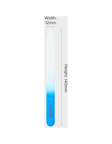 Lima de Uñas de Vidrio Revlon, Antibacteriana, 19.37 cm Lima de Uñas de Vidrio Revlon, Antibacteriana, 19.37 cm