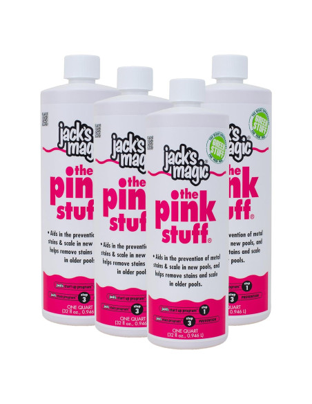 Removedor de Manchas para Piscinas El Susto Rosa de Jack 4L Removedor de Manchas para Piscinas El Susto Rosa de Jack 4L