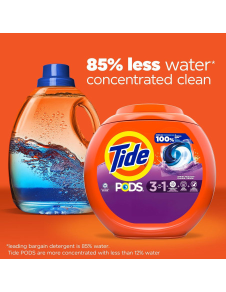 Detergente para Ropa Tide PODS 3-en-1 Pradera Primaveral 112 Unidades Detergente para Ropa Tide PODS 3-en-1 Pradera Primaveral 112 Unidades