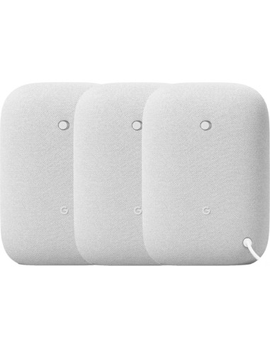 Google Nest Audio Paquete de 3 Altavoces Inteligentes Wi-Fi