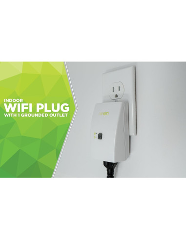 Enchufe WiFi Inteligente Woods WiOn 50050 Blanco 15A 1000W