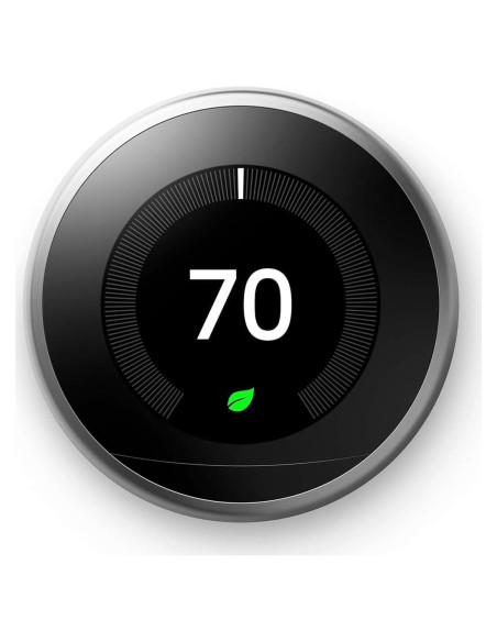 Termostato Inteligente Google Nest 3ra Gen T3007ES - Acero Inoxidable Termostato Inteligente Google Nest 3ra Gen T3007ES - Acero Inoxidable