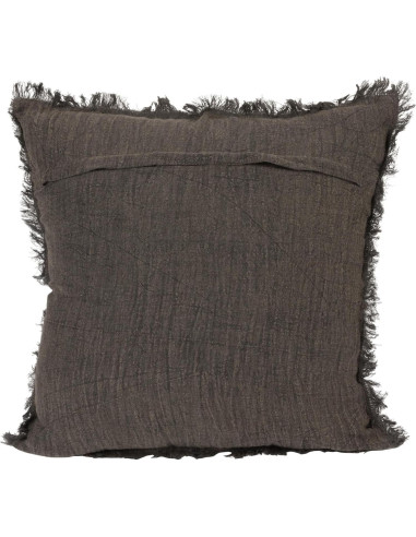 Almohada Decorativa Cuadrada Creative Co-Op 50.8cm Lino Gris