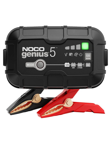 Cargador de Batería NOCO GENIUS5 5A 6V/12V Automotriz