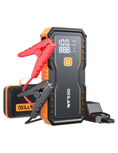 Arrancador OXILAM Y2 6000A para Gasolina y Diésel 12L