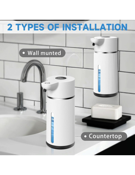 Dispensador de Jabón Automático Dmyond 420 ML Sensor Infrarrojo Dispensador de Jabón Automático Dmyond 420 ML Sensor Infrarrojo