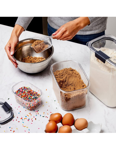Juego de 10 Contenedores Herméticos Rubbermaid Brilliance