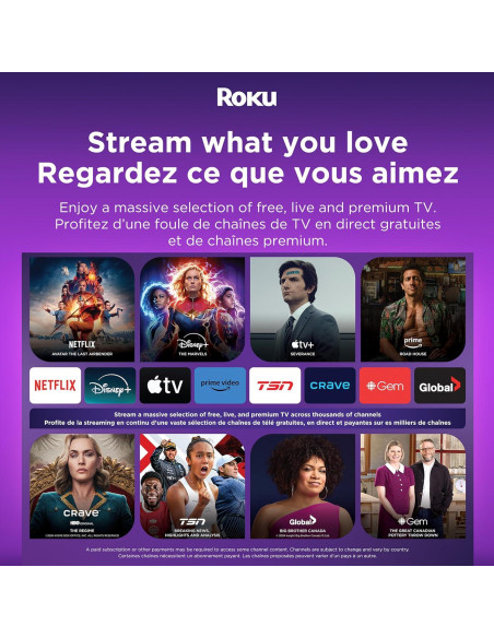 Reproductor de Streaming Roku Ultra 4K HDR con Control Remoto Reproductor de Streaming Roku Ultra 4K HDR con Control Remoto