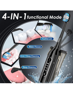 Cepillo de dientes eléctrico Umisr Wf2100 4 en 1 con irrigador 2