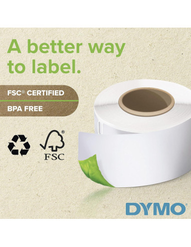 Etiquetas de Envío Grandes DYMO 2-5/16" x 4" - 900 Unidades