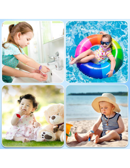 Pulsera Airtag Impermeable Tyanuzz Azul-Mariposa para Niños Pulsera Airtag Impermeable Tyanuzz Azul-Mariposa para Niños