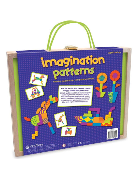 Juego Creativo Magnético MindWare - Patrones de Imaginación Juego Creativo Magnético MindWare - Patrones de Imaginación