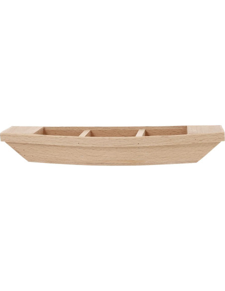Miniatura Barco de Remo Kisangel de Madera 20x5.5x3 cm Miniatura Barco de Remo Kisangel de Madera 20x5.5x3 cm