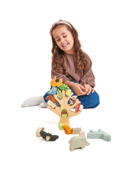 Tender Leaf Toys Bosque Apilable Juguete de Madera 19 Piezas Tender Leaf Toys Bosque Apilable Juguete de Madera 19 Piezas
