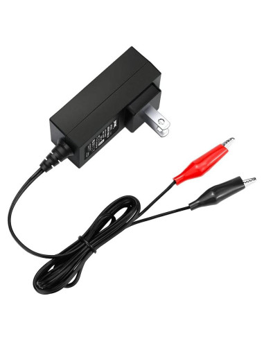 Cargador de Batería NASTIMA 6V 0.5A con LED y Clips