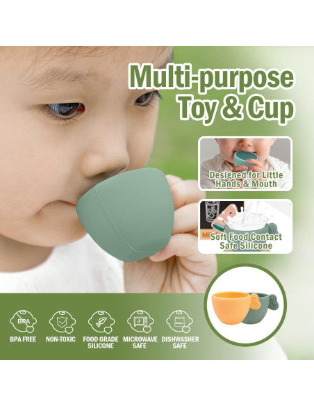 Juego de Café de Madera Milefun 22 Piezas para Niños 3-8 Años Juego de Café de Madera Milefun 22 Piezas para Niños 3-8 Años