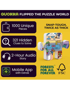 Rompecabezas 1000 Piezas QUOKKA Vistas de Crucero - Premium 2