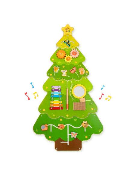 Panel Sensorial de Pared OOOK Tree Montessori 4 Actividades Panel Sensorial de Pared OOOK Tree Montessori 4 Actividades